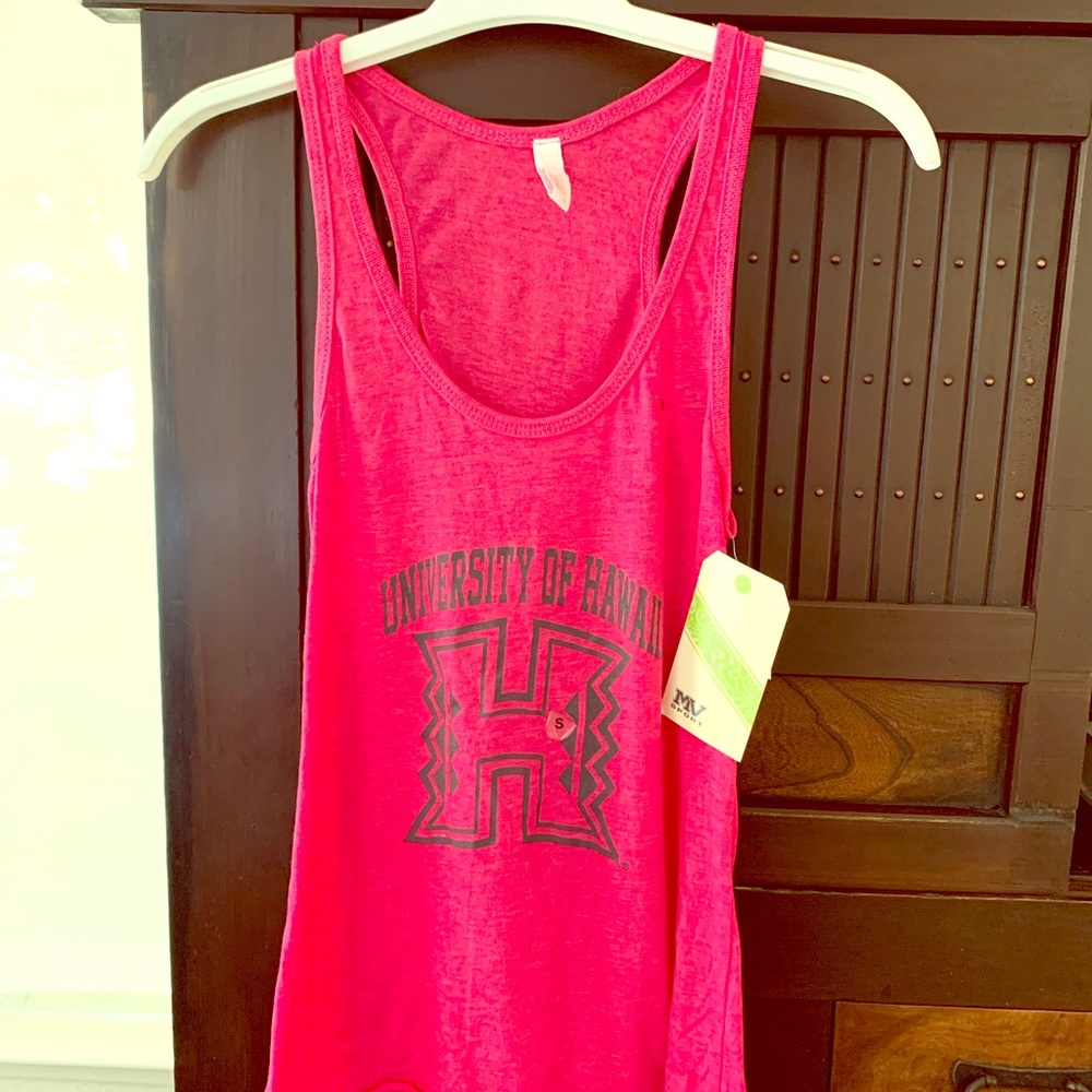 University of Hawaii Tank Top S NWT